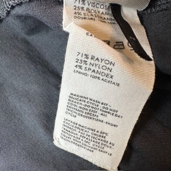 Lunn Black Flare Skirt Size 2 - Picture 5 of 7